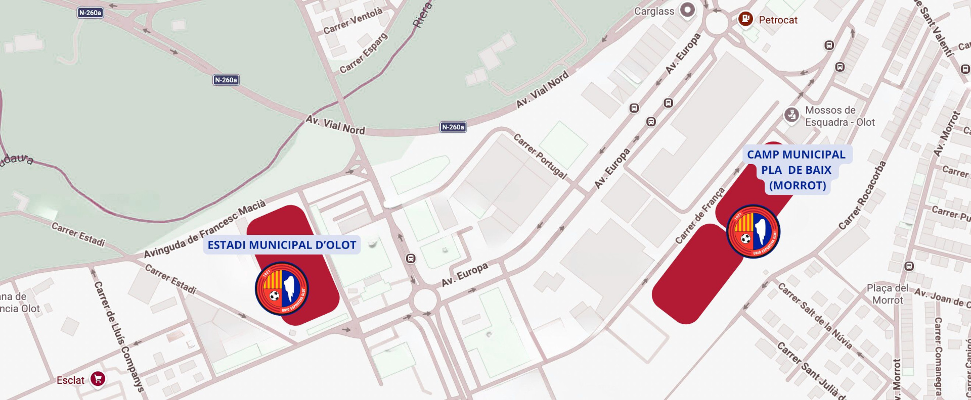 mapa instal·lacions ue olot web