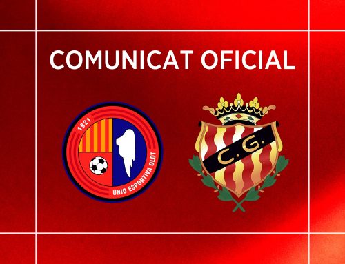 Comunicat oficial del Gimnàstic de Tarragona i la Unió Esportiva Olot